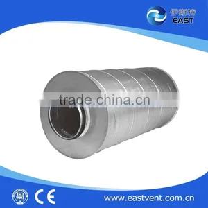 Round Duct Silencer for Spiral Duct thumbnail-1
