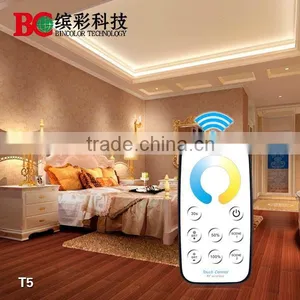 T5+R3 Mini Led CT Dimmer CW NW WW Touch Remote Control CT Controller DC12V-24V thumbnail-2