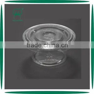 Disposable PET Ingredient 3 oz Plastic Cups With Lid thumbnail-1