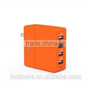 Multifunction Fast 5V 2A 4 Ports Portable Travel Wall Usb Charger thumbnail-3