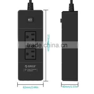 US Portable Socket Outlet 2 Way Outlet With 4 USB Port thumbnail-2
