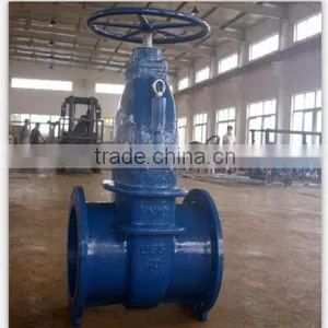 Trade Assurance Cast Iron,ductile Iron Material Flange Type Gate Valve PN16 thumbnail-3