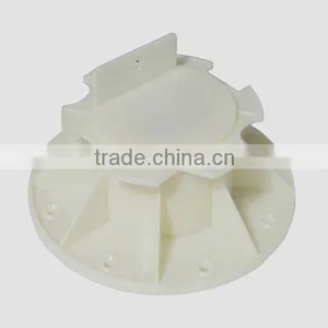 ABS Material Plastic White Adjustable Floor Support. thumbnail-1