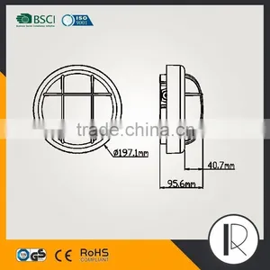 Waterproof Ip44 Led Shower Lamp Waterproof Led Round Plastic Ceiling Light Camera Covers,led Bulkhead Lights Fitting thumbnail-5