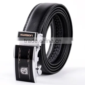 Wide Leather Belt Without Holes Men's Belt thumbnail-1