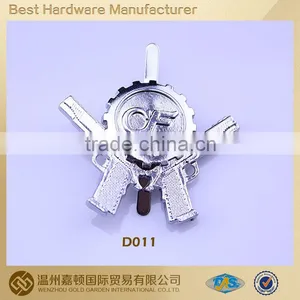Garment Accessory Shoes Plate Jeans Patch Alloy Patch Alloy Label Etched Stainless Steel Nameplate thumbnail-1
