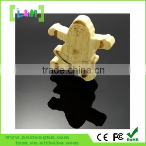 Wooden Christmas Gift Usb Flash Drive,High Quality Christmas Usb,Promotion Usb Flash Drive for Christmas Day thumbnail-4