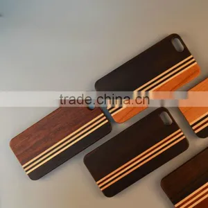 MOBILE PHONE CASE CUSTOMIZED in Natural Solid Wood Finish thumbnail-1