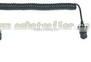 7 Pin 24 V Trailer Electrical Cables With Two N-type Molded Plug thumbnail-1