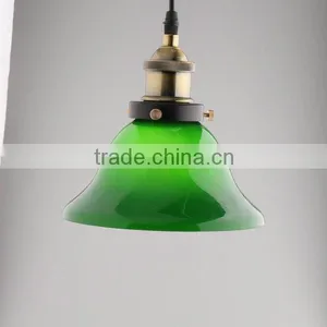 Manufacturer's Premium Green Glass Lamp Shade Glass Lamp Cover thumbnail-1