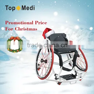 Rehabilitation Therapy Supplies Aluminum Leisure Manual Sport Wheelchair thumbnail-1