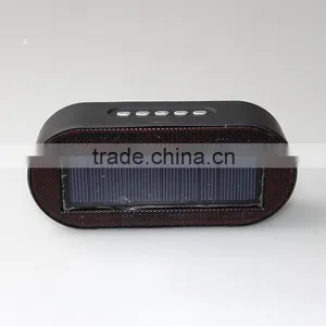 Mini Portable Solar Powered Bluetooth Outdoor Speaker With Wireless Mic thumbnail-2