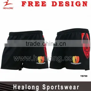 Hot Sales Cheap Custom Subliamation Man's Sportswear Rugby Shorts Jersey thumbnail-5