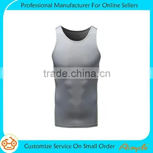 New Design Fashion Bodybuilding Dri Fit Gym Vest for Men thumbnail-2