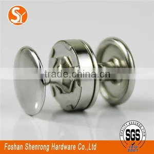Factory Outlets Cheap Customized Nickel Round Rivet Magnetic Button thumbnail-1