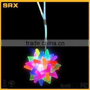 Hot Sale Custom LED Flashing Twisted Star Necklace Factory thumbnail-1