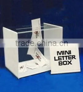 Colored Acrylic Post Box thumbnail-1