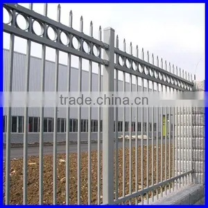Hot Sales PVC Coated Decorative Square Tube Welded Zinc Ornamental Steel Fence Residential Iron Fence thumbnail-4