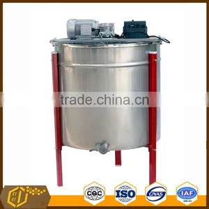 Stainless Steel 6 Frames Automatic Reversible Honey Extractor for Beekeeping thumbnail-4