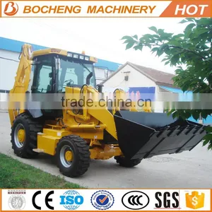 Used Backhoe Wheel Loader SAM388 With 1CBM Bucket For Sale thumbnail-2