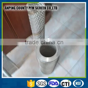High Precises Cylindrical Wire Mesh Filter Cartridge thumbnail-4