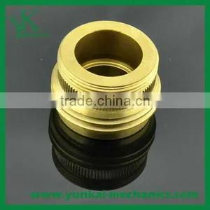 Automatic Lathe Machining Flanged Brass/copper/bronze Bushing Sleeve Bush thumbnail-1