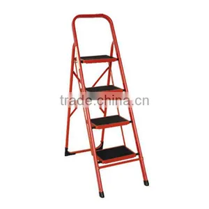 Steel Metal Four Layer Book Ladder Shelf thumbnail-1
