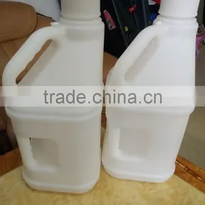 OEM Blow Modling Plastic HDPE Jug Oyster White Jerry Can 5L 10L 15L 20L for Sale thumbnail-3