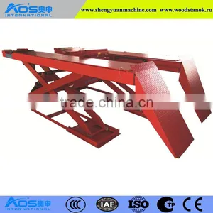 4000kg Ultrathin Scissor Alignment Lift For Car Repair thumbnail-1