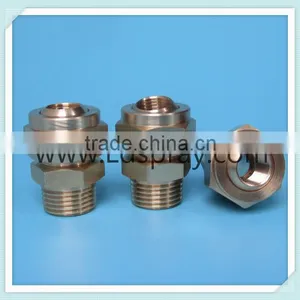 1/4 Female Thread With 1/4 Male Thread Brass 36275 Adjustable Ball Swivel Joint Connector thumbnail-3