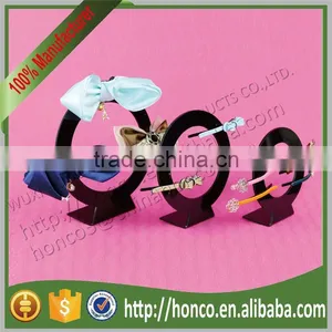 Hot Selling Black Colour Acrylic Hair Pin Rack Hair Clip Stand Display thumbnail-2
