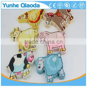 Early Learning Wooden Magnetic Wooden Animal Puzzle thumbnail-4