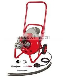 23m Inner-core Cable Automatic Drum Type Pipe Cleaners D800 thumbnail-1