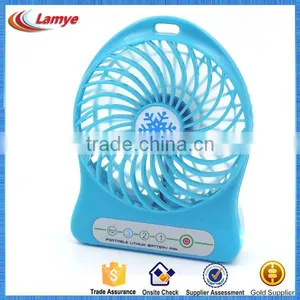 Home Appliances Super Mini Plastic Chargeable Cooling Fan thumbnail-5