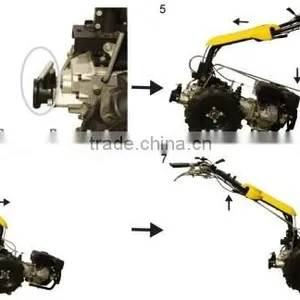 Professioanl Machine With Snow Thrower/sweeper/tiller Function thumbnail-4