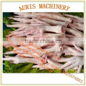 High Quality Chicken Feet Processing Machine, Chicken Feet Skin Removing Machine thumbnail-4