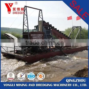 New High Efficient Gold Mining Dredger For Sale thumbnail-1