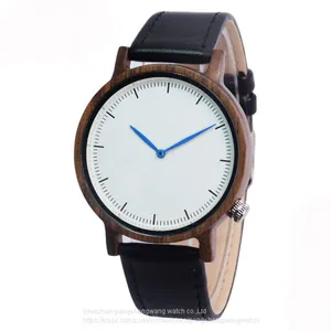 Unisex Wood Watches for Men and Women Quartz Wooden Watches thumbnail-1