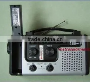 Solar Hand Crank Radio thumbnail-1