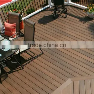 Hot Selling Composite Floor Tile Eco Friendly Wpc Decking for Outdoor thumbnail-1