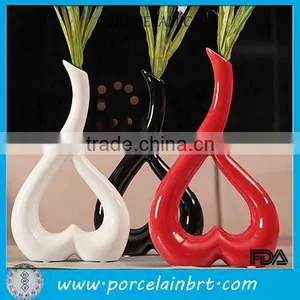 Home Accessories Heart Shaped Vase Decorative Vase For Wedding thumbnail-1