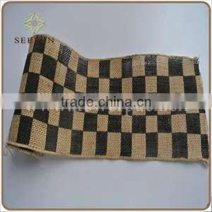 100% Jute Material With Print Jute Mesh thumbnail-1