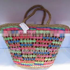 Natural Seagrass and Corn Bran Handmade Bag thumbnail-1