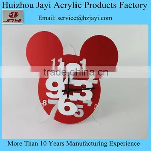 Acrylic Alarm Clock,Acrylic Wall Clock,Decorative Wall Clock Wholesale thumbnail-1