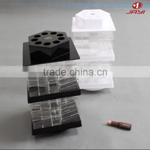 China Manufacturer Wholesale Desktop Rotating Acrylic Lipstick Organiser, Lipstick Display Stand thumbnail-1
