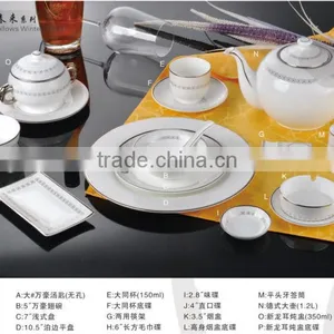 2014 Newest and Most Fashion Design Ceramic Dinnerware Set thumbnail-1