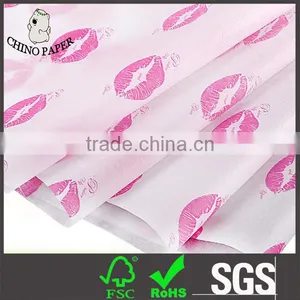 White Tissue Paper With Black Company Logo Printing thumbnail-3