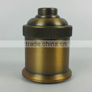 E27 Vintage Style Aluminum Lamp Holder thumbnail-1