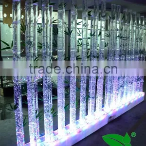 Water Bubble Pillar Led Water Tube Bamboo Acrylic Tube thumbnail-4