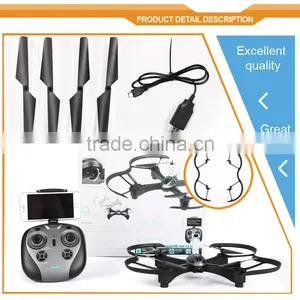 2.4G 4CH Middle Size Camera Drone Buit-in WIFI 1.0 MP Camera Wholesale Wifi Control Quadcopter thumbnail-4